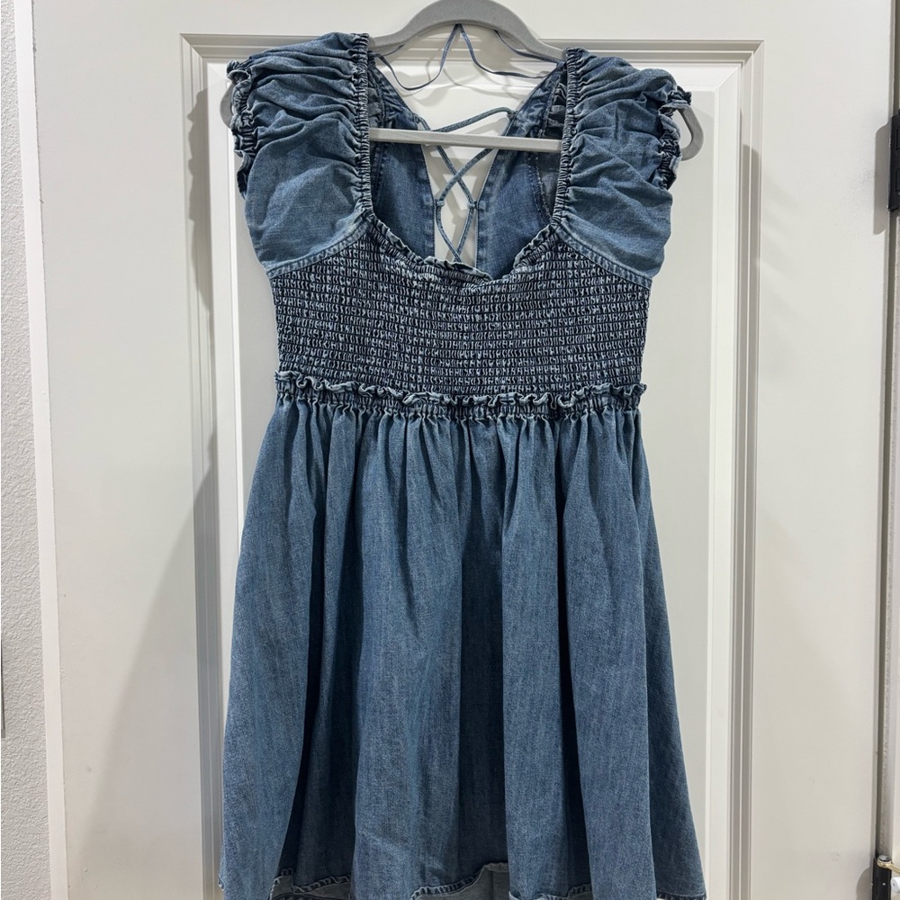 Free People Denim Dress